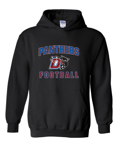 Duncanville Panthers Football #1 Men's Hoodie