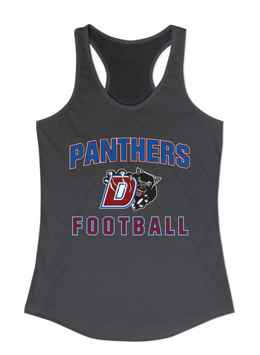 Duncanville Panthers Football #1 Women's Tank Top