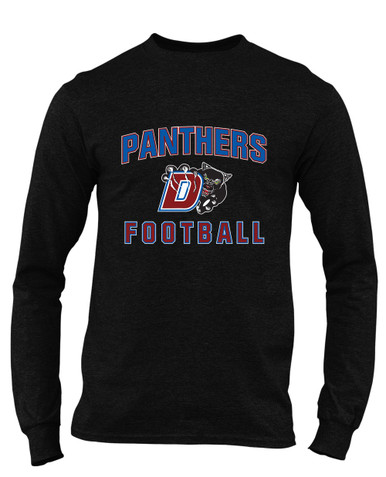 Duncanville Panthers Football #1 Men's Premium LS T-Shirt