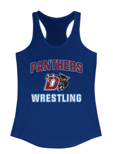 Duncanville Panthers Wrestling Women's Tank Top
