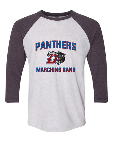 Duncanville Panthers Marching Band Women's Baseball T-Shirt