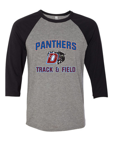 Duncanville Panthers Track & Field Women's Baseball T-Shirt