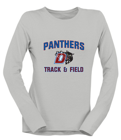 Duncanville Panthers Track & Field Women's Premium LS T-Shirt