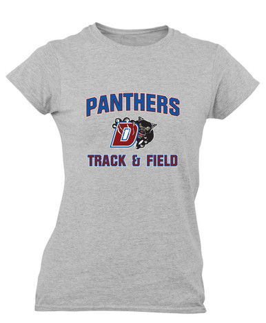 Duncanville Panthers Track & Field Women's Premium SS T-Shirt