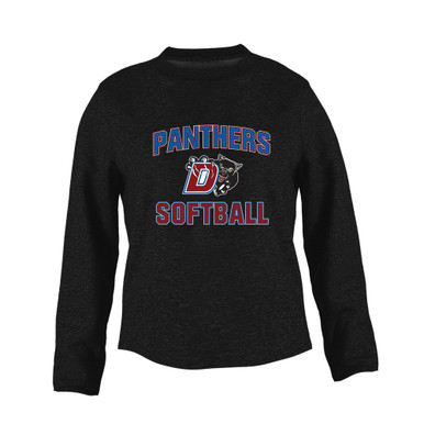 Duncanville Panthers Softball #1 Women's Sweatshirt