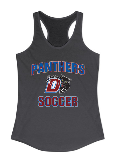 Duncanville Panthers Soccer #1 Women's Tank Top