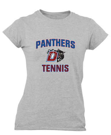 Duncanville Panthers Tennis Women's Premium SS T-Shirt