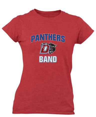 Duncanville Panthers Band # 1 Women's Premium SS T-Shirt