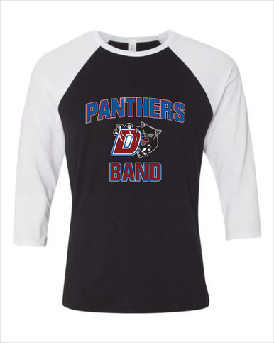 Duncanville Panthers Band # 1 Men's Baseball T-Shirt