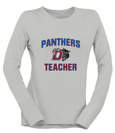 Duncanville Panthers Teacher Women's Premium LS T-Shirt