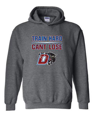 Duncanville Panthers Train Hard, Can't Lose Men's Hoodie