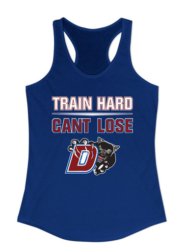 Duncanville Panthers Train Hard, Can't Lose Women's Tank Top