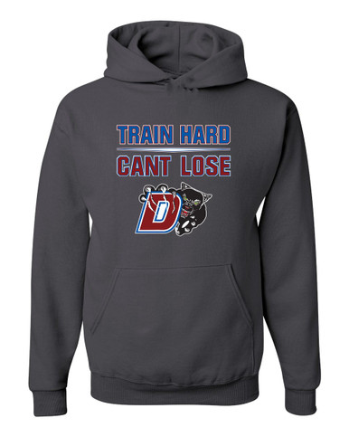 Duncanville Panthers Train Hard, Can't Lose Men's Premium Hoodie