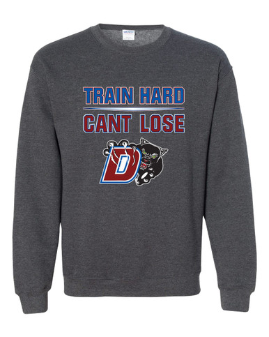 Duncanville Panthers Train Hard, Can't Lose Men's Sweatshirt