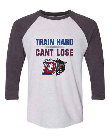Duncanville Panthers Train Hard, Can't Lose Men's Baseball T-Shirt