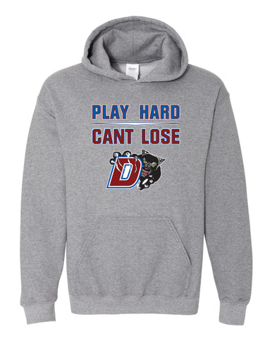 Duncanville Panthers Play Hard, Can't Lose Men's Hoodie