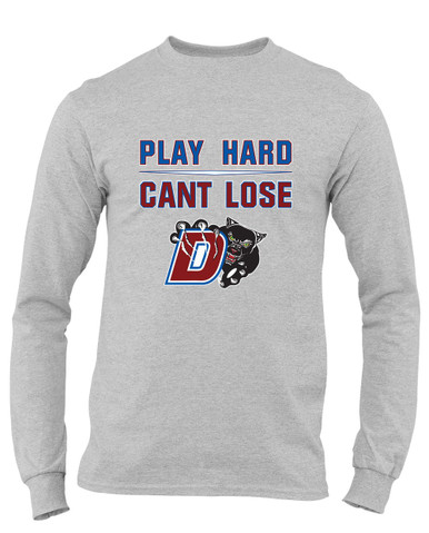 Duncanville Panthers Play Hard, Can't Lose Men's Premium LS T-Shirt