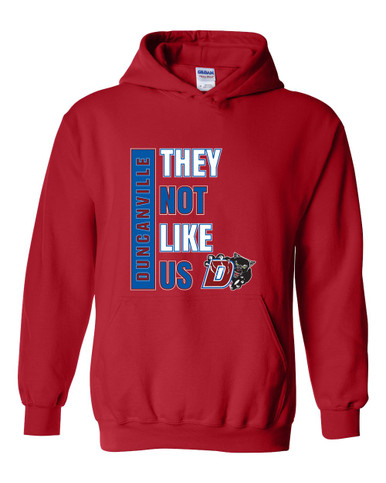 Duncanville Panthers They Not Like Us #1 Men's Hoodie