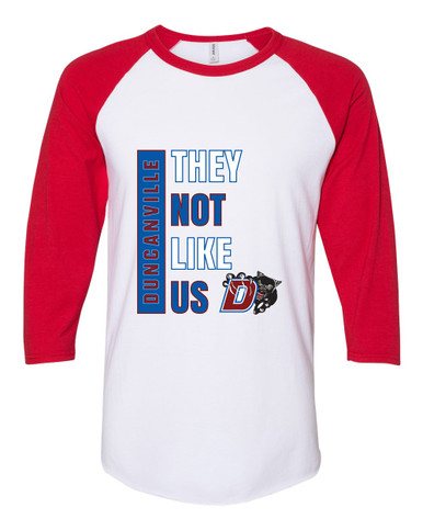 Duncanville Panthers They Not Like Us #1 Men's Baseball T-Shirt