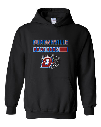 Duncanville Panthers Mascot #7 Men's Hoodie