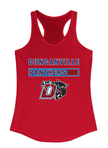 Duncanville Panthers Mascot #7 Women's Tank Top