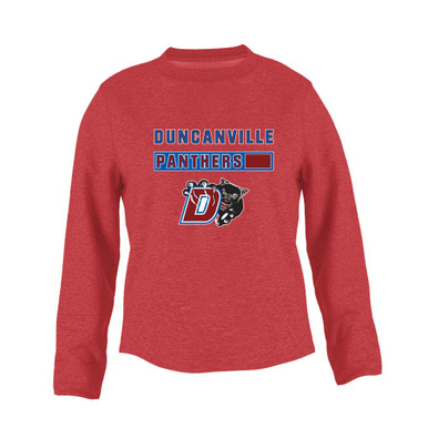 Duncanville Panthers Mascot #7 Women's Sweatshirt