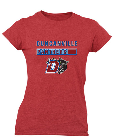 Duncanville Panthers Mascot #7 Women's Premium SS T-Shirt