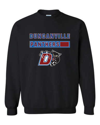 Duncanville Panthers Mascot #7 Men's Sweatshirt