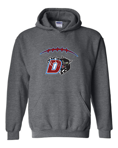 Duncanville Panthers Football #2 Men's Hoodie