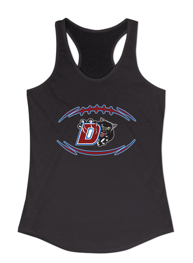 Duncanville Panthers Football #3 Women's Tank Top