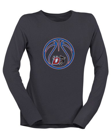 Duncanville Panthers Basketball #2 Women's LS T-Shirt