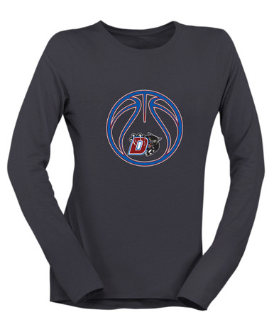 Duncanville Panthers Basketball #2 Women's Premium LS T-Shirt