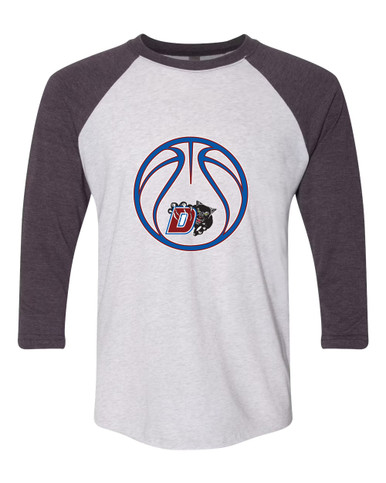Duncanville Panthers Basketball #2 Women's Baseball T-Shirt