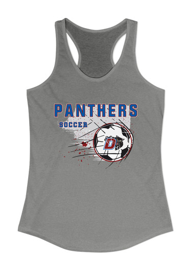 Duncanville Panthers Soccer #2 Women's Tank Top