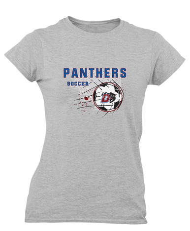Duncanville Panthers Soccer #2 Women's SS T-Shirt