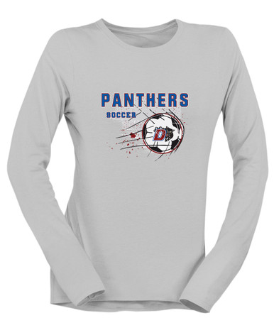 Duncanville Panthers Soccer #2 Women's LS T-Shirt