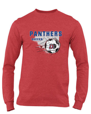 Duncanville Panthers Soccer #2 Men's Premium LS T-Shirt