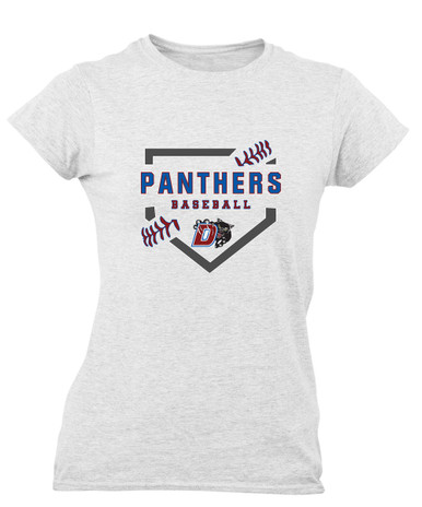 Duncanville Panthers Baseball #2 Women's Premium SS T-Shirt