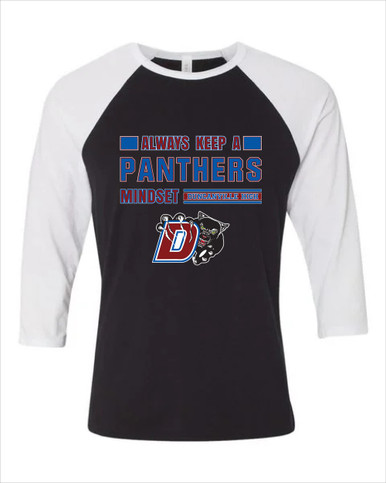 Duncanville Panthers Mindset Men's Baseball T-Shirt