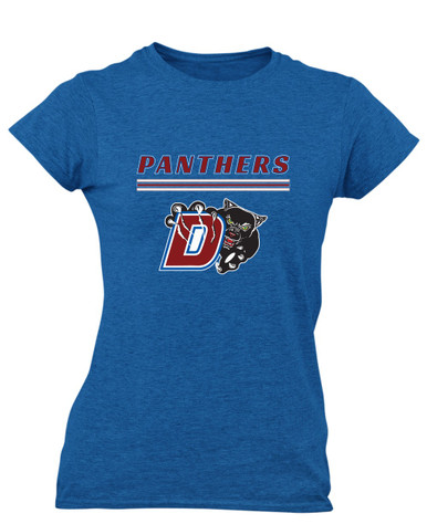 Duncanville Panthers Mascot #8 Women's Premium SS T-Shirt