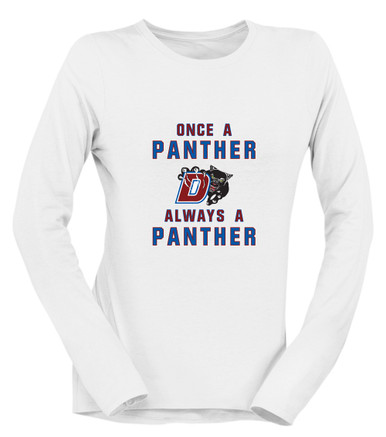 Duncanville Panthers Once A Women's Premium LS T-Shirt