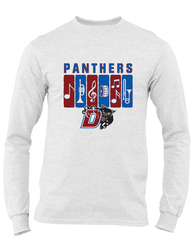 Duncanville Panthers Band # 2 Men's LS T-Shirt