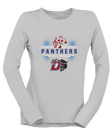 Duncanville Panthers Band # 3 Women's LS T-Shirt