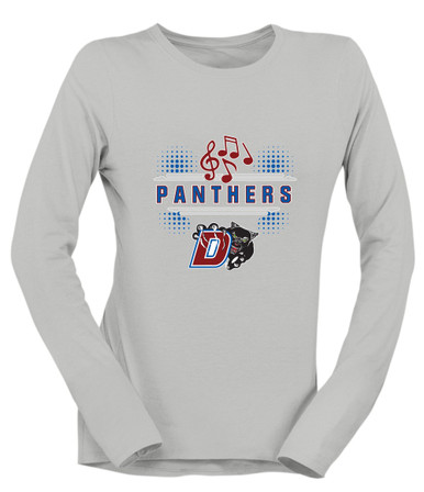 Duncanville Panthers Band # 3 Women's Premium LS T-Shirt