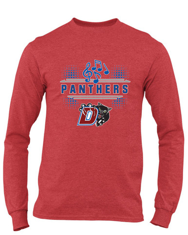 Duncanville Panthers Band # 3 Men's LS T-Shirt