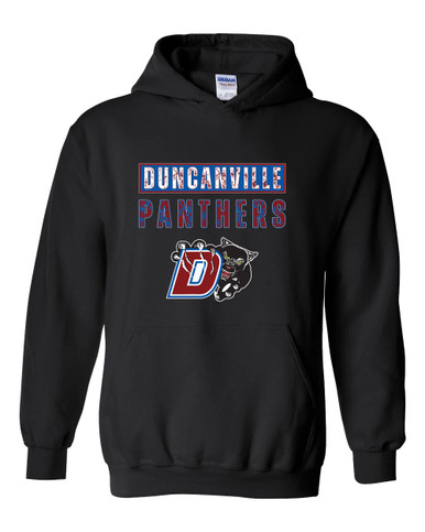 Duncanville Panthers Mascot #9 Men's Hoodie