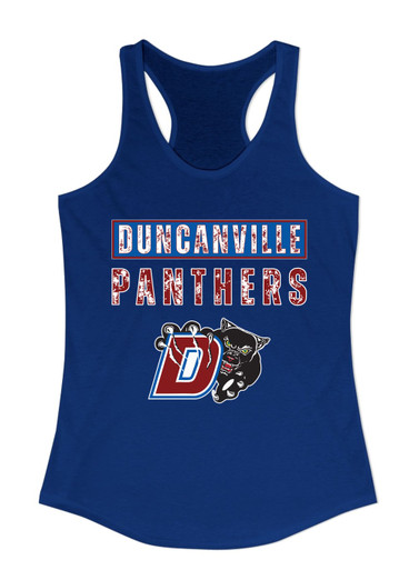 Duncanville Panthers Mascot #9 Women's Tank Top