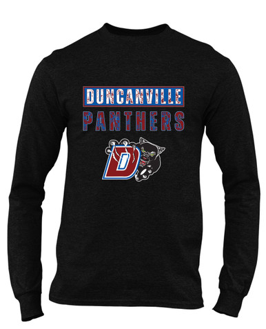 Duncanville Panthers Mascot #9 Men's Premium LS T-Shirt
