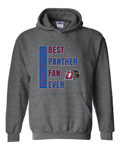 Duncanville Panthers Best Panther Fan Men's Hoodie