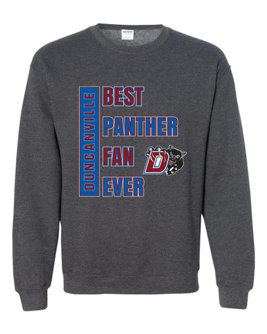 Duncanville Panthers Best Panther Fan Men's Sweatshirt